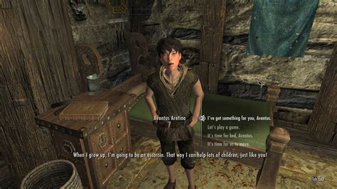 skyrim can you adopt aventus.